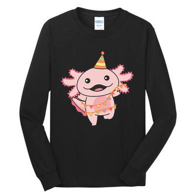 Birthday Axolotl For A Birthday Axolotl Tall Long Sleeve T-Shirt