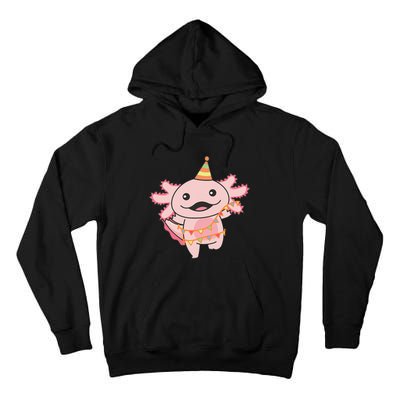 Birthday Axolotl For A Birthday Axolotl Tall Hoodie