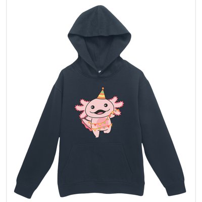 Birthday Axolotl For A Birthday Axolotl Urban Pullover Hoodie