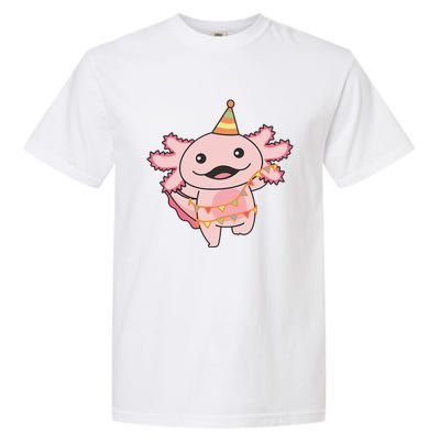 Birthday Axolotl For A Birthday Axolotl Garment-Dyed Heavyweight T-Shirt