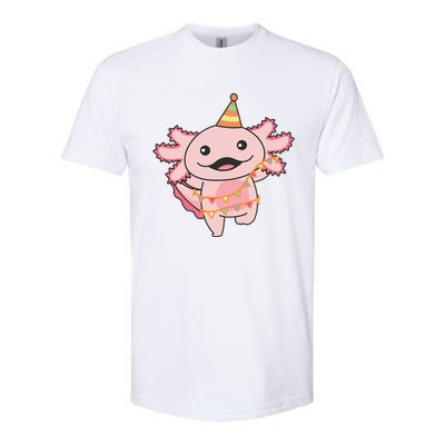 Birthday Axolotl For A Birthday Axolotl Softstyle CVC T-Shirt