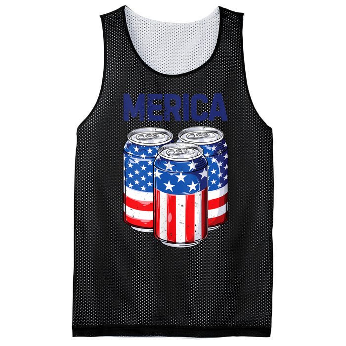 Beer American Flag 4th Of July Merica Usa Drinking Mesh Reversible Basketball Jersey Tank