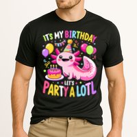 Birthday Axolotl Fun Party Kawaii Axolotl Cooling Performance Crew T-Shirt