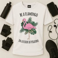 Be A Flamingo In A Flock Of Pigeons Performance Shirt