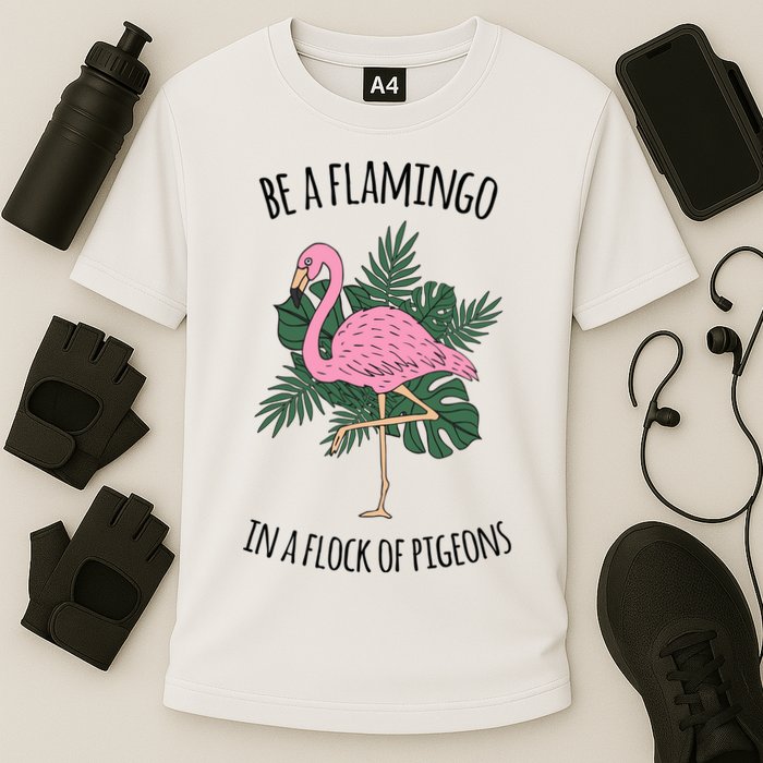 Be A Flamingo In A Flock Of Pigeons Performance Shirt