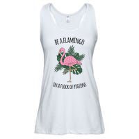 Be A Flamingo In A Flock Of Pigeons Ladies Essential Flowy Tank