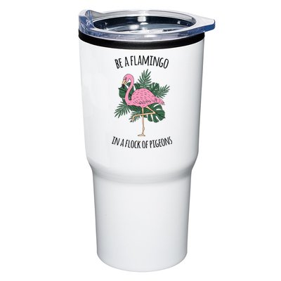 Be A Flamingo In A Flock Of Pigeons Tumbler