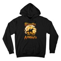 Brooms Are For Amateurs Horse Funny Halloween Costume Long Sleeve Hoodie