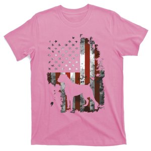 Boxer American Flag USA 4th Of July Dog Gifts T-Shirt