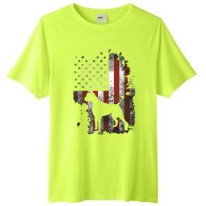 Boxer American Flag USA 4th Of July Dog Gifts Tall Fusion ChromaSoft Performance T-Shirt