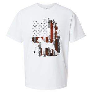 Boxer American Flag USA 4th Of July Dog Gifts Sueded Cloud Jersey T-Shirt