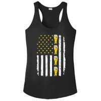 Beer American Flag 4th of July Funny Patriotic Brewery Mugs Ladies PosiCharge Competitor Racerback Tank