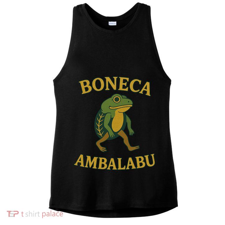 Boneca Ambalabu Funny Frog Meme Ladies PosiCharge Tri-Blend Wicking Tank
