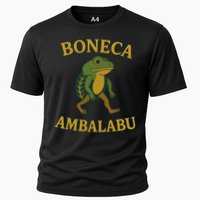 Boneca Ambalabu Funny Frog Meme Cooling Performance Crew T-Shirt