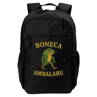 Boneca Ambalabu Funny Frog Meme Backpack