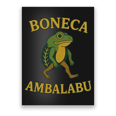 Boneca Ambalabu Funny Frog Meme Poster