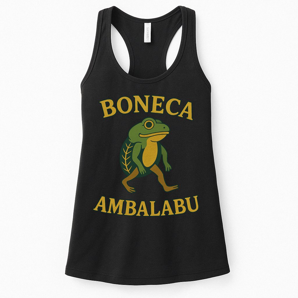 Boneca Ambalabu Funny Frog Meme Womens Tank Top