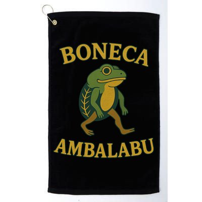 Boneca Ambalabu Funny Frog Meme Golf Towel