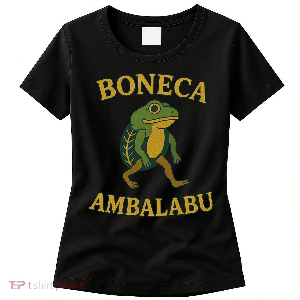 Boneca Ambalabu Funny Frog Meme Womens T-Shirt