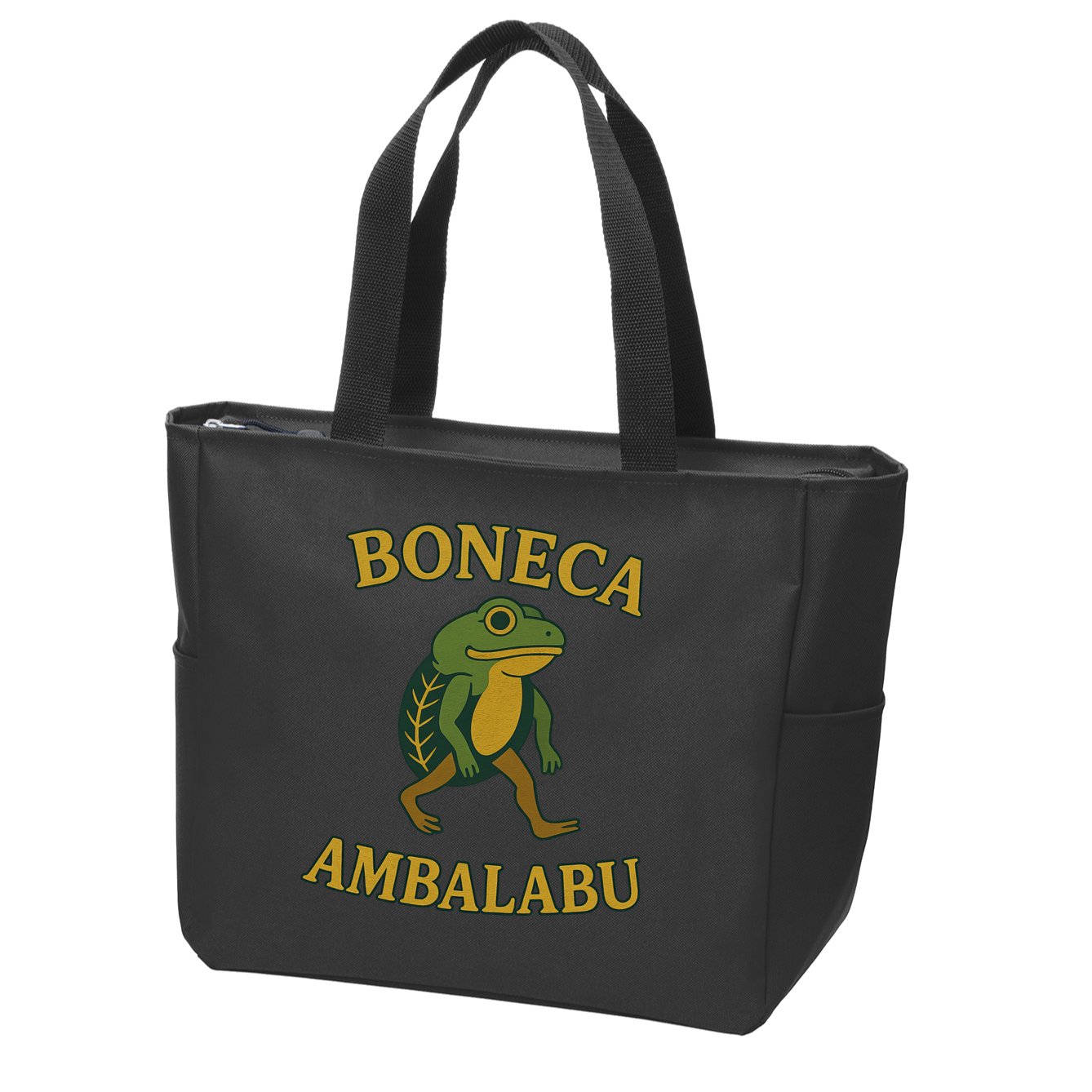 Boneca Ambalabu Funny Frog Meme Zip Tote Bag