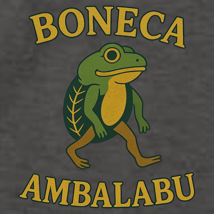 Boneca Ambalabu Funny Frog Meme Vector Backpack