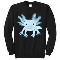 Blue Axolotl Funny Kawaii Axolotl Lover Sweatshirt