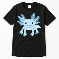 Blue Axolotl Funny Kawaii Axolotl Lover Tall T-Shirt