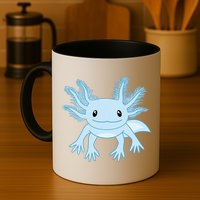 Blue Axolotl Funny Kawaii Axolotl Lover Mug