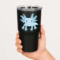 Blue Axolotl Funny Kawaii Axolotl Lover Tumbler