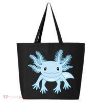 Blue Axolotl Funny Kawaii Axolotl Lover 25L Jumbo Tote