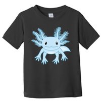 Blue Axolotl Funny Kawaii Axolotl Lover Toddler T-Shirt