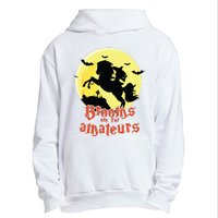 Brooms Are For Amateurs Riding Horse Halloween Gift Urban Pullover Hoodie