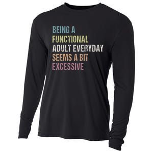 Being A Functional Adult Everyday Seems A Bit Excessive Cooling Performance Long Sleeve Crew