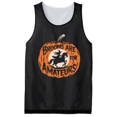 Brooms Are For Amateurs Witch Equestrian Horse Riding Mesh Reversible Basketball Jersey Tank