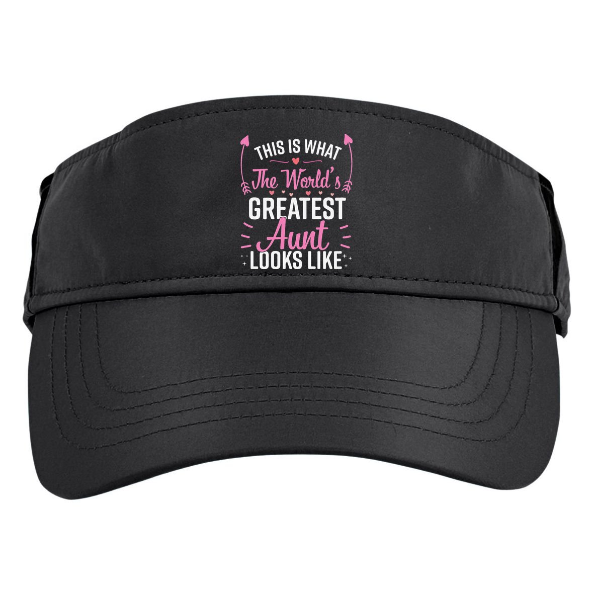Best Aunt Future Aunt Aunt To Be Auntie Adult Drive Performance Visor