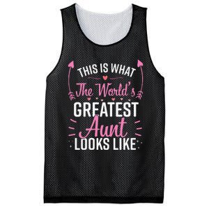 Best Aunt Future Aunt Aunt To Be Auntie Mesh Reversible Basketball Jersey Tank