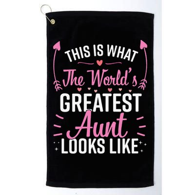 Best Aunt Future Aunt Aunt To Be Auntie Golf Towel