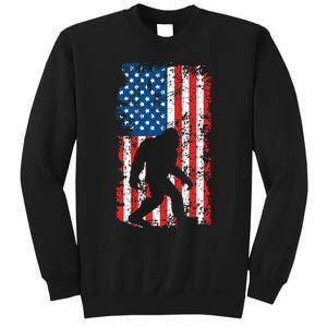 Bigfoot American Flag Sasquatch Sweatshirt