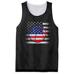 Basketball American Flag 4th Of July USA Sports Team Players Mesh Reversible Basketball Jersey Tank