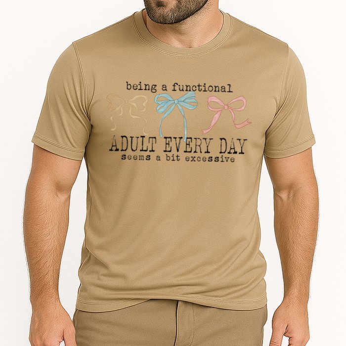 Being A Functional Everyday Seems A Bit Excessive Cooling Performance Crew T-Shirt