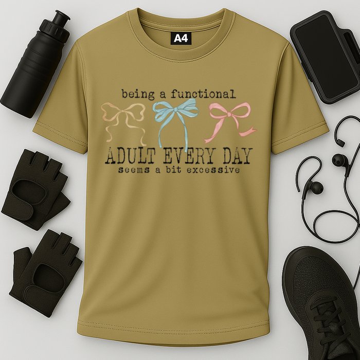 Being A Functional Everyday Seems A Bit Excessive Cooling Performance Crew T-Shirt