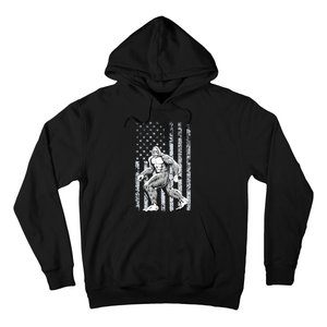 Bigfoot American Flag Hoodie