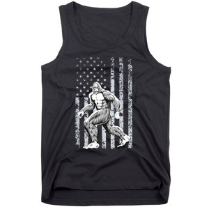 Bigfoot American Flag Tank Top