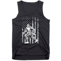 Bigfoot American Flag Tank Top