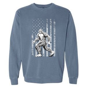 Bigfoot American Flag Garment-Dyed Sweatshirt