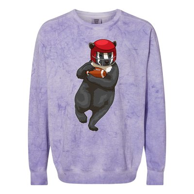 Badger American Football Sports Colorblast Crewneck Sweatshirt