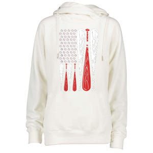 Baseball American Flag USA Flag Baseball Player Fans Womens Funnel Neck Pullover Hood