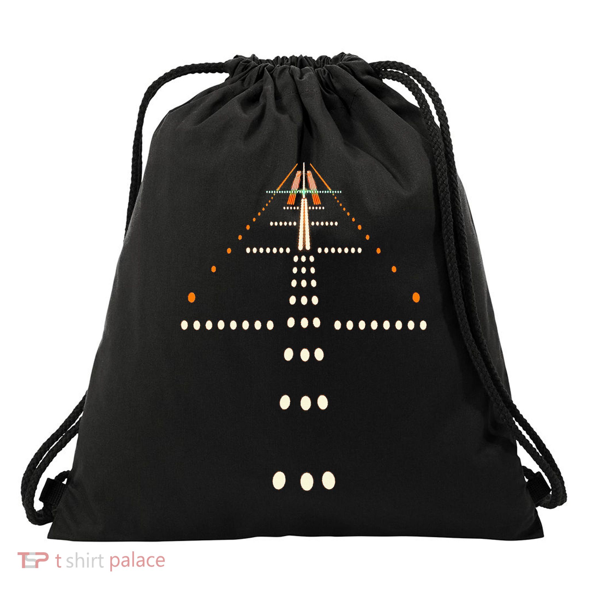 Best Airplane For  Aviation Aviator Flight Pilot Drawstring Bag