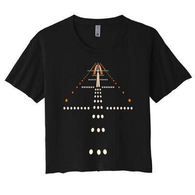 Best Airplane For  Aviation Aviator Flight Pilot Crop Top