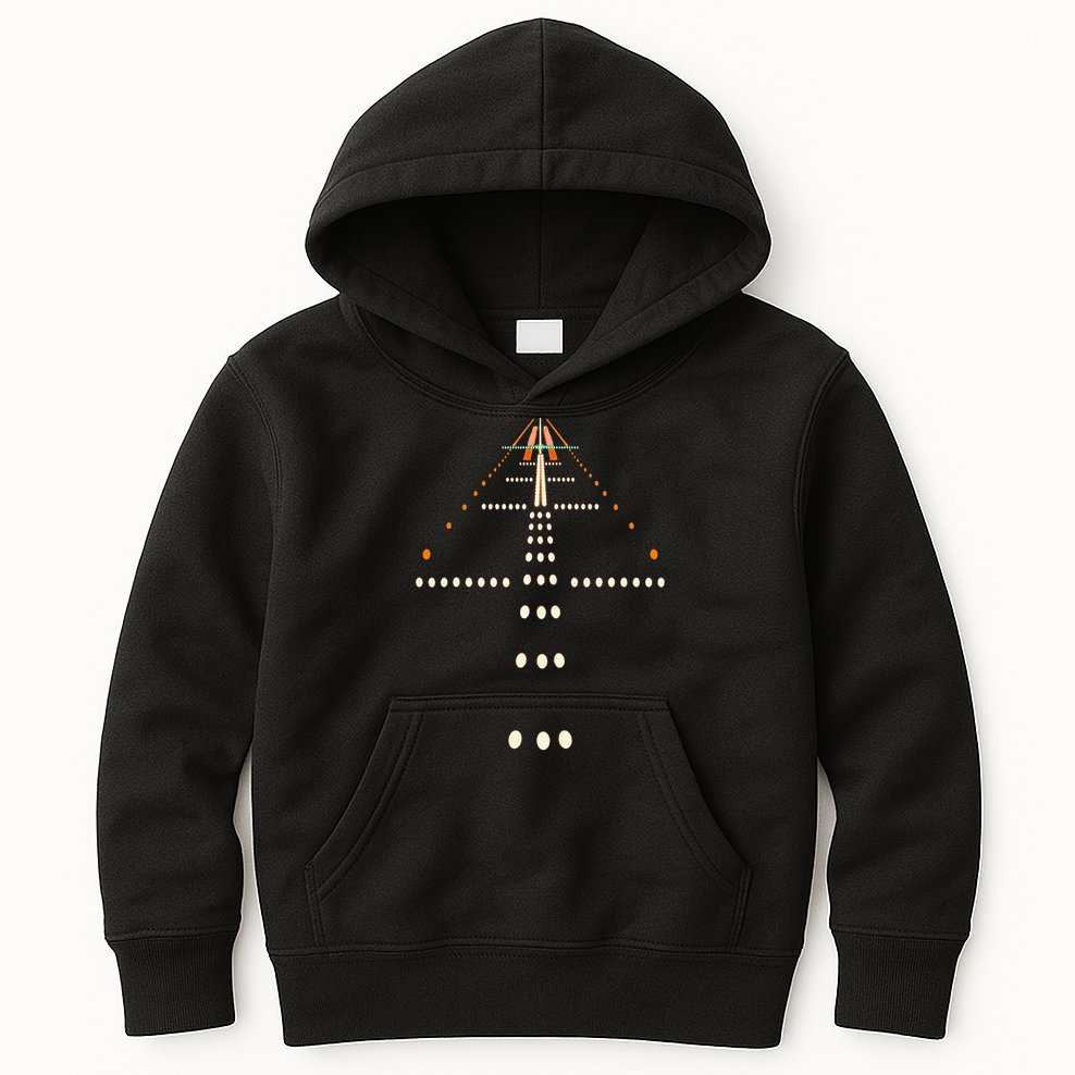 Best Airplane For  Aviation Aviator Flight Pilot Kids Hoodie